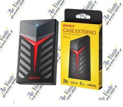 Case Hd Externo Usb 3.0 Notebook 2.5 Gaveta Slim Hd Sata