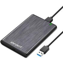 Case Hd Externo Usb 3.0 Notebook 2.5 Gaveta Slim Hd Sata - Infokit