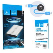 Case HD/SSD Externo 2.5 USB 3.0 Lehmox LEY-06