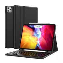 Case Imã + Teclado Abnt2 Para iPad Air 4 / Air 5 + Película Case Imã + Teclado Abnt2 Para iPad Air 4 / Air 5 + Película