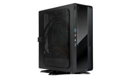 Case IN WIN BQ656 Mini-ITX com fonte de alimentação dourada de 200 W e mais de 80 W e USB 3.0