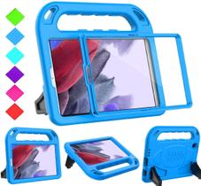 Case infantil azul com protetor de tela para Samsung Galaxy Tab A7 Lite 2021 de 8,7 polegadas - BMOUO