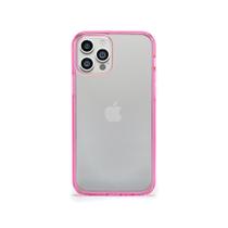 Case iPhone 13 Pro Max Rosa Proteção Câmera Elfo Customic 302878 Compatível