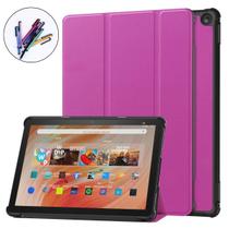 Case Magnética + Caneta Touch Tablet Amazon Fire Hd 10 2023