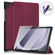 Case Magnética + Vidro + Caneta Para Tablet Samsung A9+ X216 Case Magnética + Vidro + Caneta Para Tablet Samsung A9+ X216