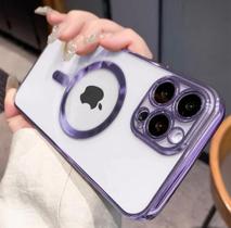 Case Magsafe Colors Blindex Luxo Proteção P/ Compatível iPhone 13 Pro