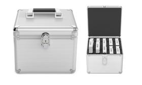 Case Maleta Proteção Alumínio P/ 10 Hds 3.5 KB351 Case Maleta Proteção Alumínio P/ 10 Hds 3.5 KB351