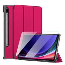 Case Material Sintético Para Samsung Tab S9 11 + Película Vidro