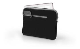 Case Neoprene Para Notebook Até 15,6 Pol. Preto E Cinza