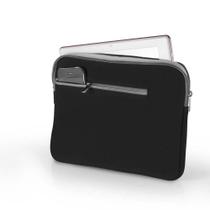 Case Neoprene Para Notebook Multilaser 15,6 Pol. Preto/Cinza