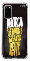 Case Nunca Fiz Amigos Bebendo Leite - Samsung: A20s - Xcase