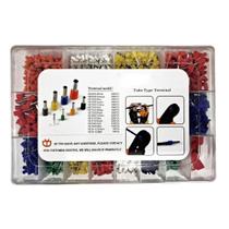 Case Organizador + Conectores Terminais Tubulares 1800 Peças