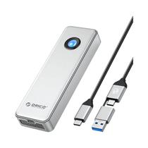 Case ORICO NVME De 8TB USB 3.2 Gen 2 20Gbps Com Ventoinha De Resfriamento RGB Adaptador PCIe M Key
