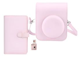 Case P/ Câmera Mini Instax 12 + Álbum P 108 Fotos Mini