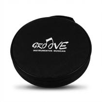 Case Pandeiro 10 Groove Design Compacto Nylon Duravel Protecao Basica Ziper