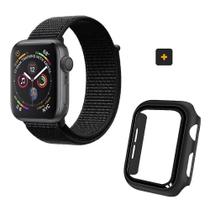 Case para Apple Watch 49MM + Pulseira Ballistic - Gshield Case para Apple Watch 49MM + Pulseira Ballistic - Gshield