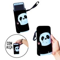 Case para Celular Panda Fofo Olho Azul