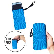 Case para Celular Raios Estrelas Azul Infinito