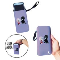 Case para Celular Sakura e Sasuke Amor Kawaii