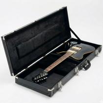Case Para Guitarra Voik VCG20L Couro Acolchoada Alça e Chave