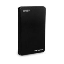 Case para HD 2.5 C3 Tech - USB 3.0 - CH-300BK Case para HD 2.5 C3 Tech - USB 3.0 - CH-300BK