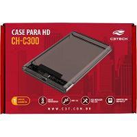 Case Para HD 2.5" Externo CH-C300BK C3Tech