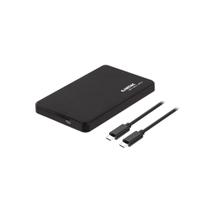 Case para HD 2.5" Sata USB 3.0 tipo C, Black Spin, 9390, COMTAC COMTAC Case para HD 2.5" Sata USB 3.0 tipo C, Black Spin, 9390, COMTAC COMTAC