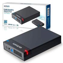 Case para HD 3.5 Polegadas USB 3.0 Sata HD Externo Exbom - CGHD-G35