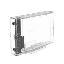 Case Para HD 3,5 Transparente PC Sata USB 3.0 5Gbps Orico 3159U3 Com Base de Borracha para Mesa