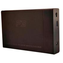 Case para hd externo 2.5 e 3.5 usb 3.0 preto cs-3-2em1 f3