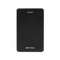 Case para HD Externo 2,5 C3Tech, SATA, USB 2.0, Preto - CH-210BK Case para HD Externo 2,5 C3Tech, SATA, USB 2.0, Preto - CH-210BK