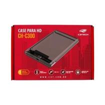 Case para HD Externo 2,5 C3Tech, SATA, USB-C 3.0, Preto - CH-C300BK