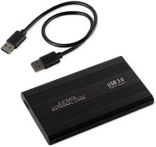 Case para HD Externo de 2,5" - SATA para USB 3.0 suporta 3TB - S8