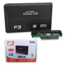 Case para HD Externo F3, 2.5, USB 2.0 - CS-U2