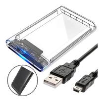 Case Para HD Externo Ssd Transparente para Notebook USB 3.0