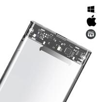 Case Para HD Externo Usb 3.0 2.5 Sata Notebook Pc e Consoles - Eletro Mundo