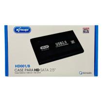 Case Para HD Knup Sata 2.5 USB 3.0 Em Alumínio Case Para HD Knup Sata 2.5 USB 3.0 Em Alumínio