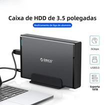 Case Para HDD De 3,5 Polegadas Adaptador SATA Para USB 3.0 Enclosure Externo Para SSD De 2,5 Case Para HDD De 3,5 Polegadas Adaptador SATA Para USB 3.0 Enclosure Externo Para SSD De 2,5