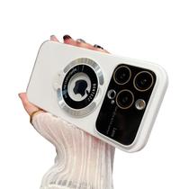 Case Para Iphone Com Safe Charging Protetor De Lente Vidro