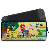 Case para Nintendo Switch 2 Bolsa Estojo - New Super Mario Bros. U
