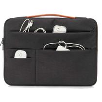 Case Para Notebook 15.6" Anti-Impacto Com Bolsos e Alça - Preto , GT 43231