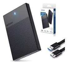 Case Para Ssd E Hdd Sata 2,5 Slim Usb3.0 5gbps Exbom Cghd-36 Preto