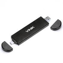 Case para SSD M.2 com Conexão Dupla USB-A/USB-C - CSM2-USBAC - Vinik