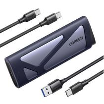 Case para ssd m.2 externo tipo c para nvme cinza cm767 - 15813