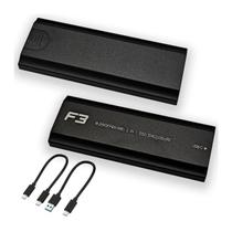 Case para SSD M2 NVME e NGFF em Metal USB 3.0 e Type C CS-ADPM-NGFF/NVME F3 Case para SSD M2 NVME e NGFF em Metal USB 3.0 e Type C CS-ADPM-NGFF/NVME F3