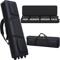 Case para Teclado Aleemin 135x37x18cm 88 Teclas com Rodas Case para Teclado Aleemin 135x37x18cm 88 Teclas com Rodas
