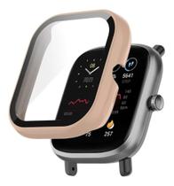 Case Película Vidro P/ Smartwatch Gts2 Mini Gts 2 Mini A2018 - Rosa