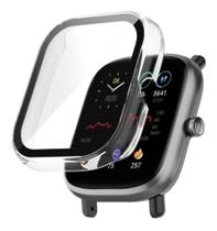 Case Película Vidro P/ Smartwatch Gts2 Mini Gts 2 Mini A2018 - Transparente