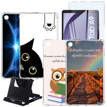 Case Personalizada P/ Tablet Tab A9 Plus 11" + Película De Vidro + Suporte
