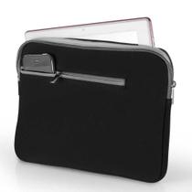 Case Pocket Preto E Cinza Para Notebook Ate 14 - Bo207